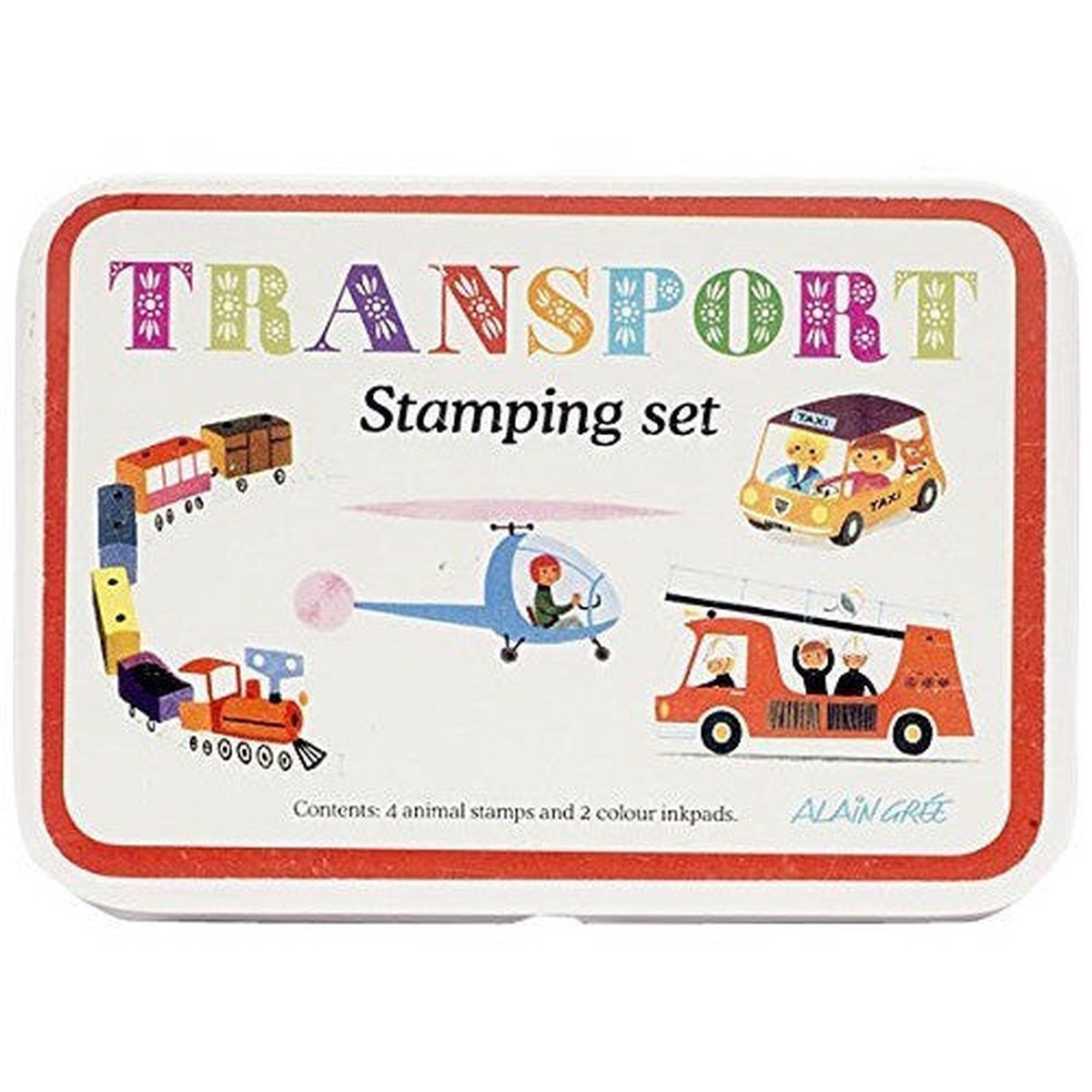 Alain Gree Stamp Set – Transport