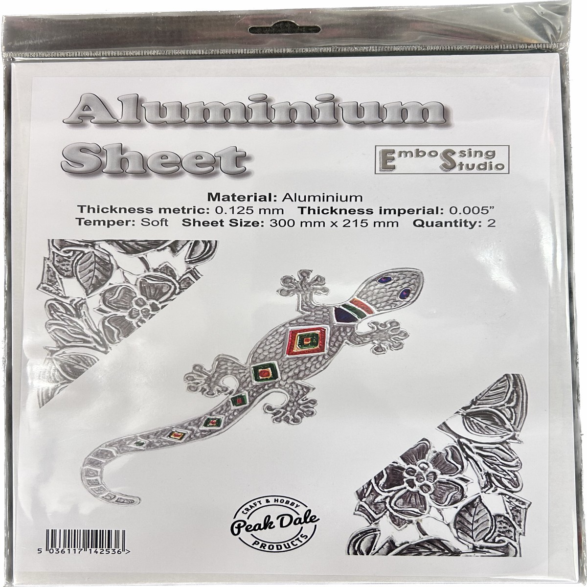 Aluminium Foil Pack Medium 0125Mm 2 Sheet