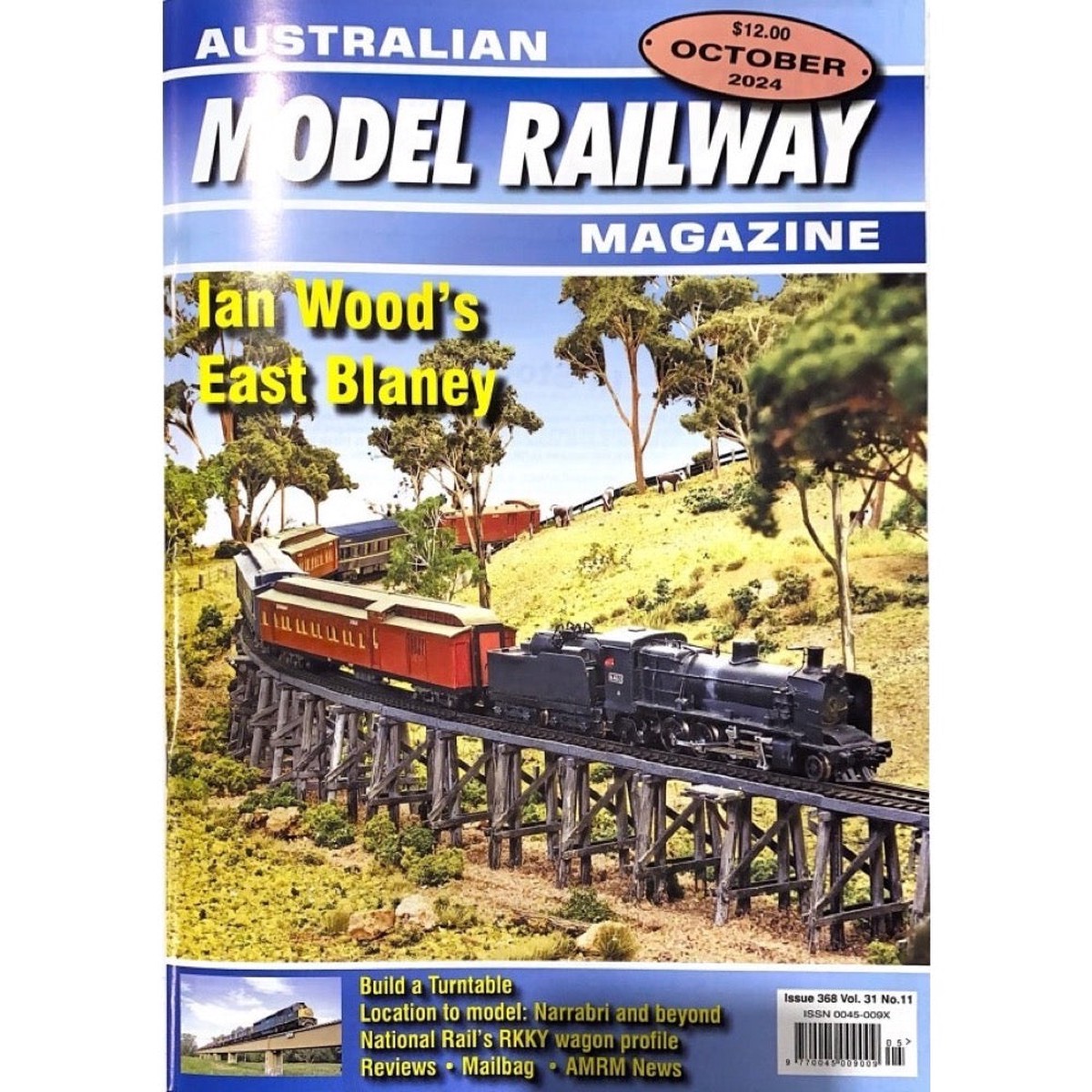 Australian Model Railway Magazine October 2024 Issue No368