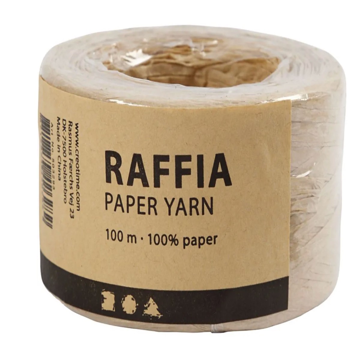 Creativ Raffia Paper Yarn Black