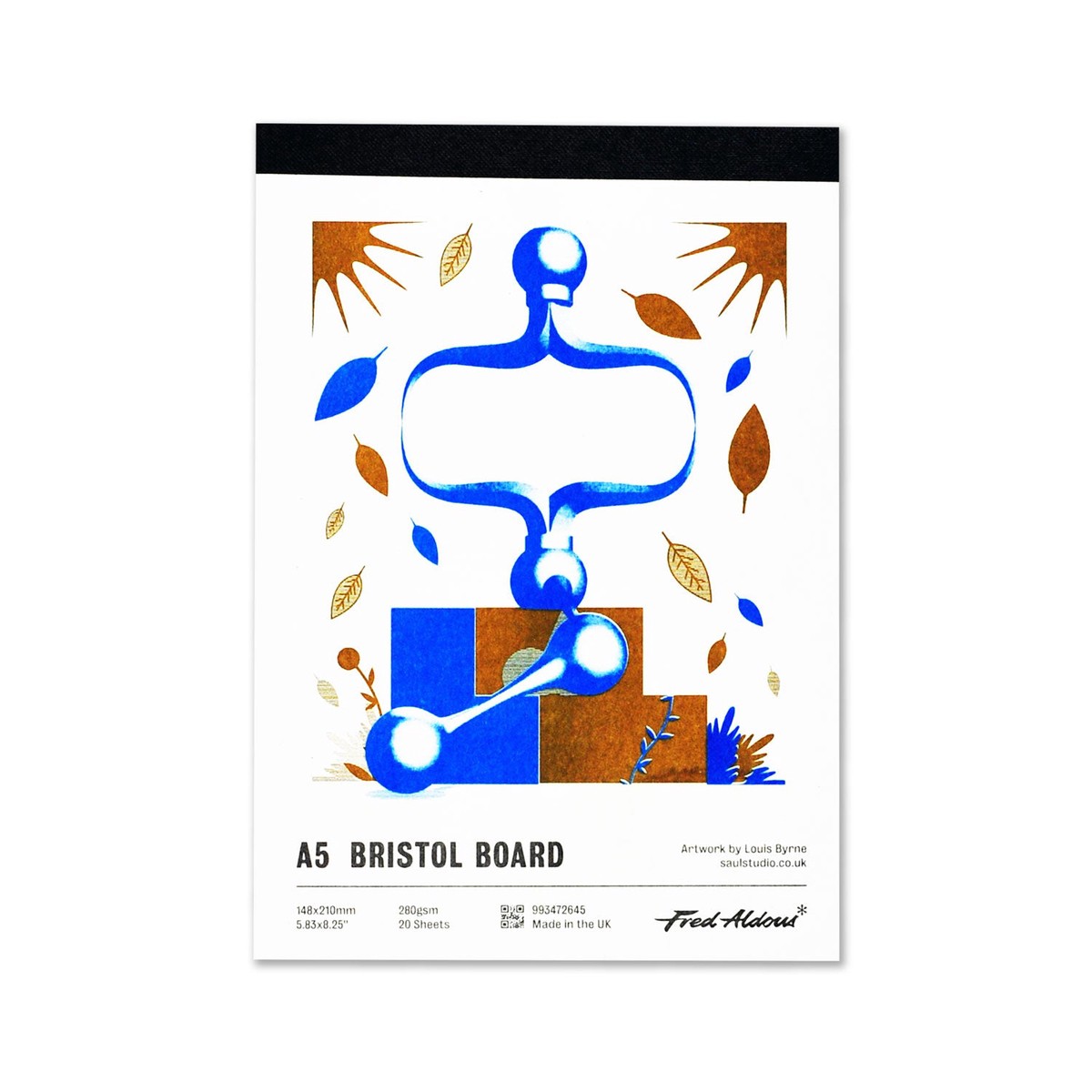 Fred Aldous Bristol Board Pad A5 280Gsm