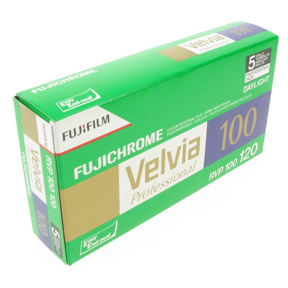 Fuji Professional Reversal Film - Velvia 100 Rvp 120 5Pk