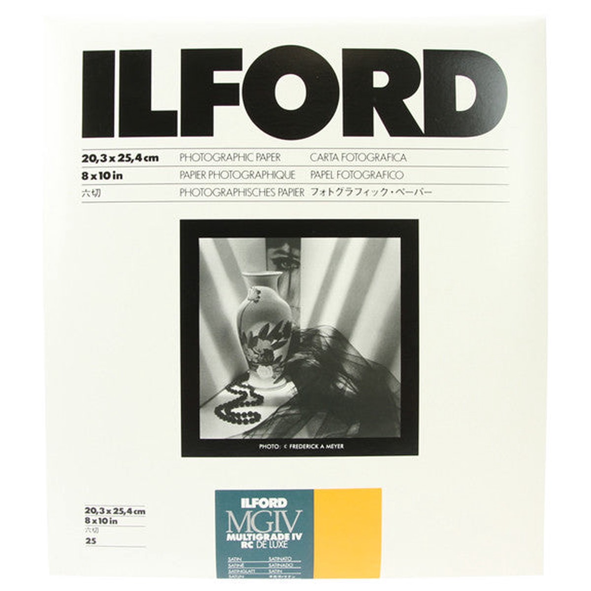 Ilford Multigrade Rc Deluxe 8 Satin - 25Sh