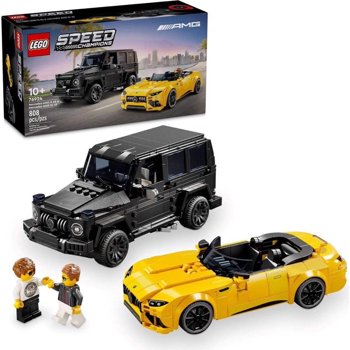 Lego 76924 Speed Champions Mercedes Amg G63 Mercedes Amg Sl63