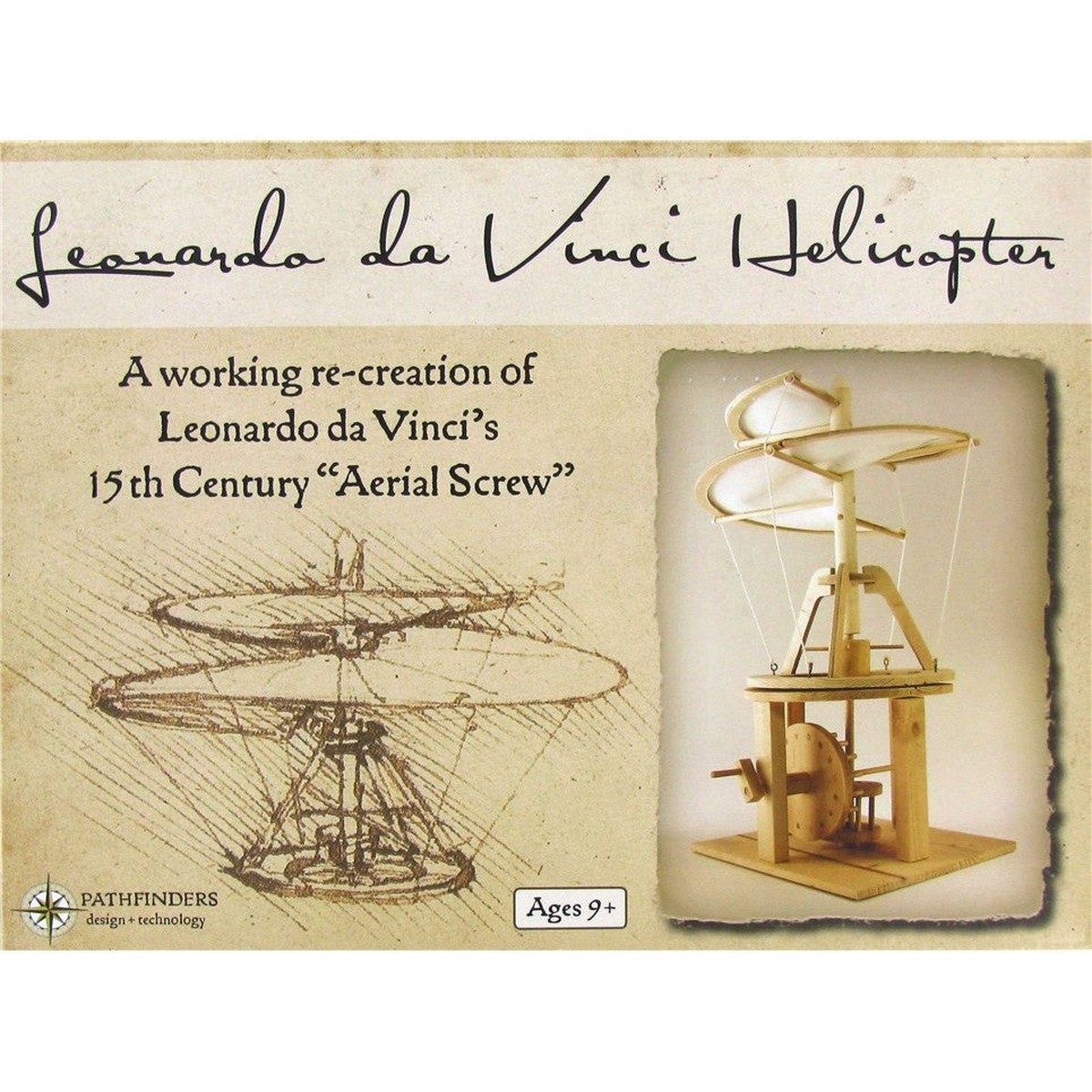 Leonardo Da Vinci Kit Helicopter