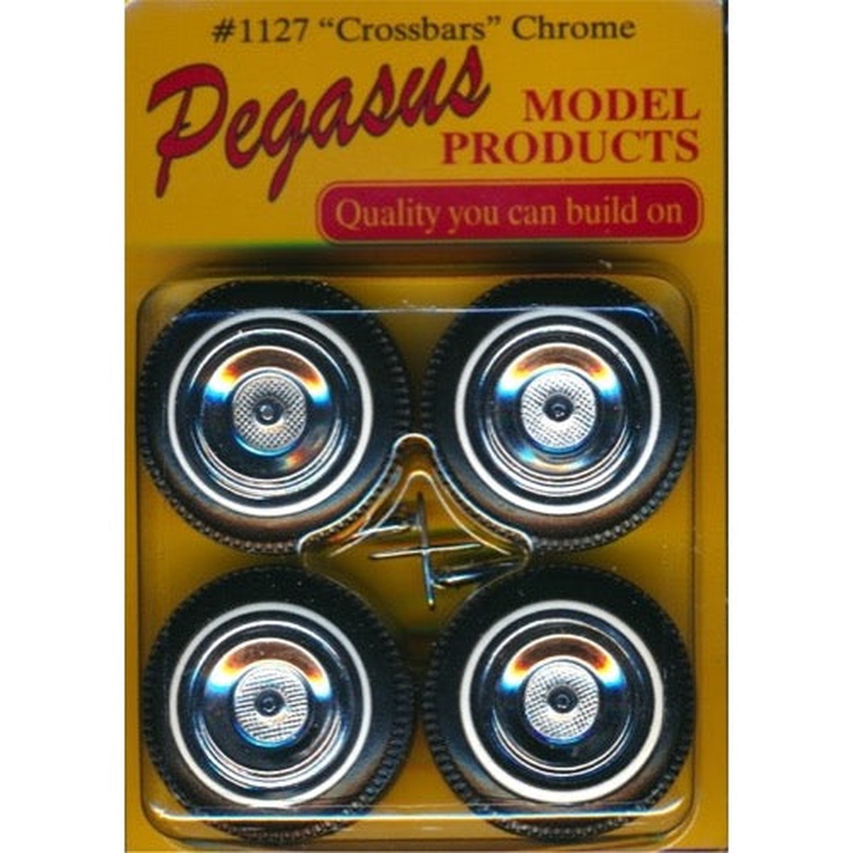 Pegasus 1127 124 Crossbars Chrome For Scale Models
