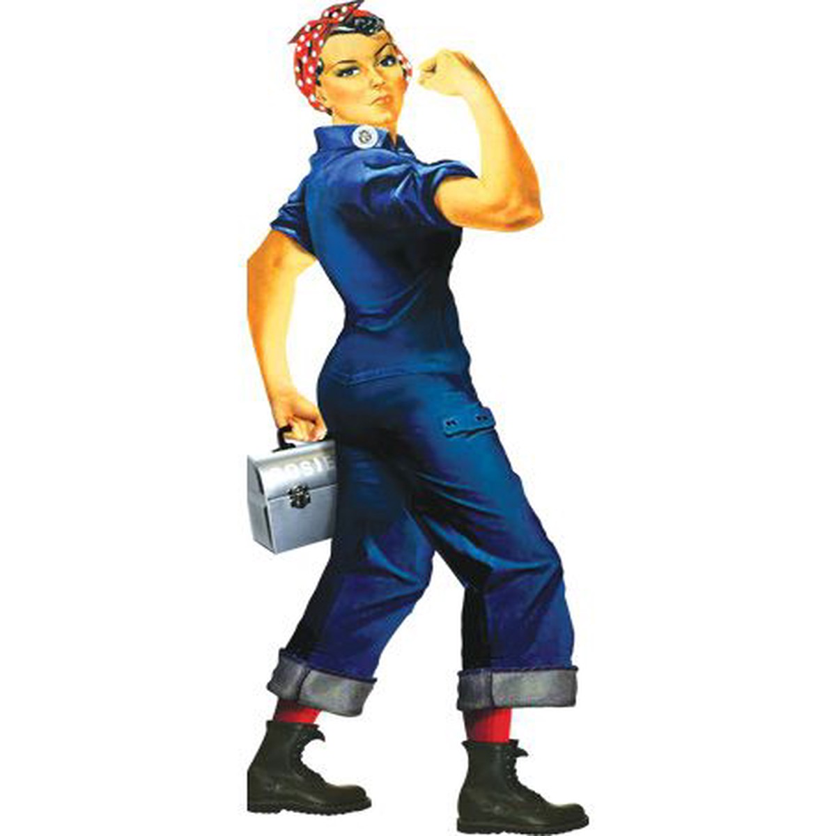 Rosie The Riveter Card