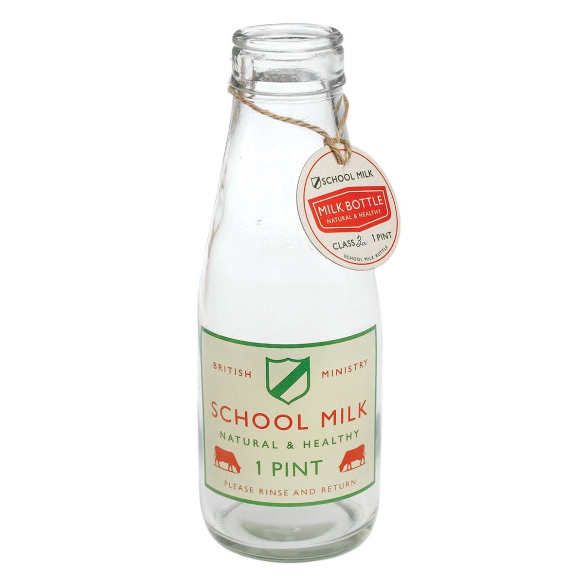 School Milk Bottle - 1 Pint