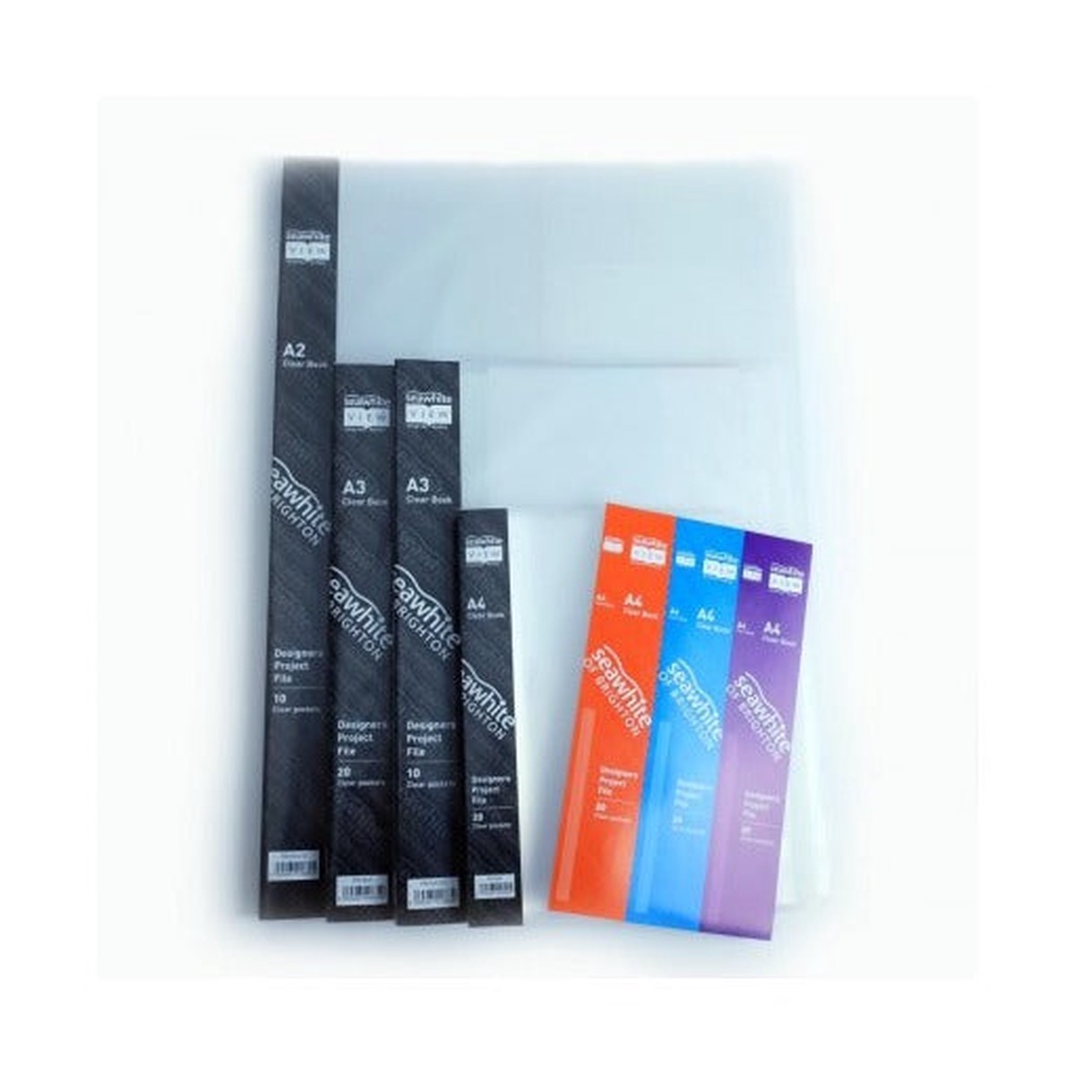 Seawhite A3 Clear Book - 20 Clear Pockets