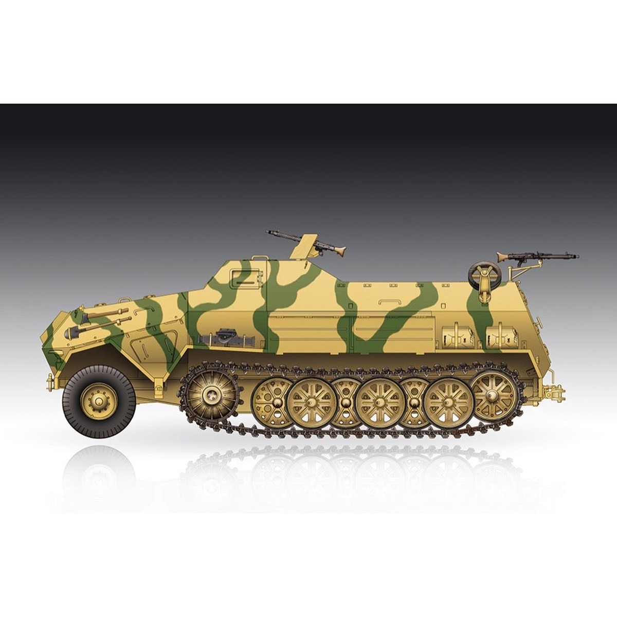 Trumpeter 07404 172 SdKfz8 Gepanzerter Zugkraftwagen 12T