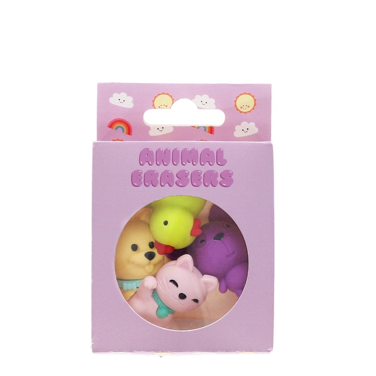 Animal Erasers (Set Of 4) – Medley