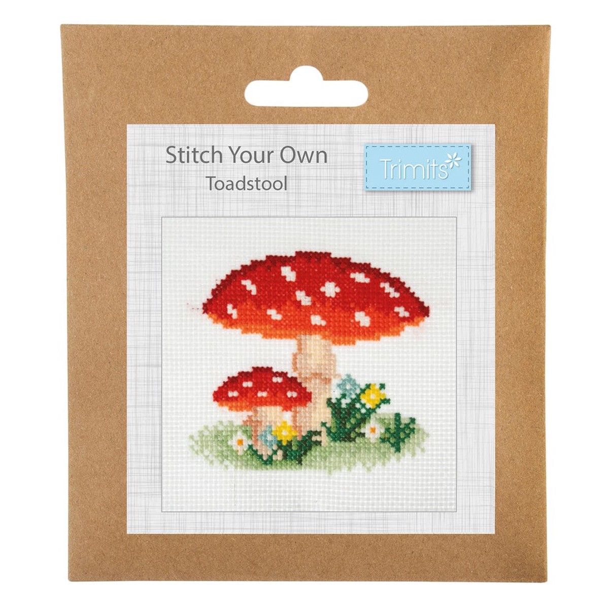 Cross Stitch Kit Toadstool