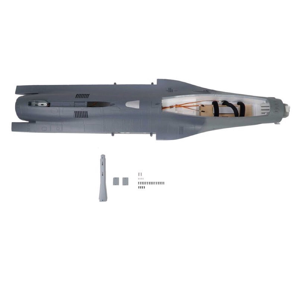 E-Flite Efl87876 Fuselage F-16 Falcon Gray