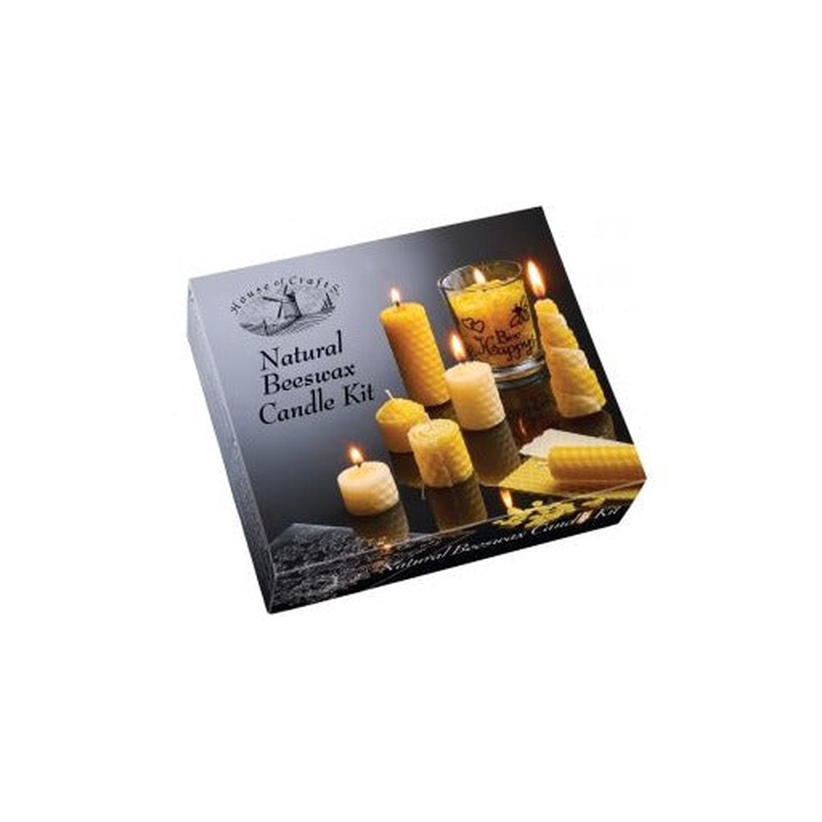 Hc610 Natural Beeswax Candle Kit