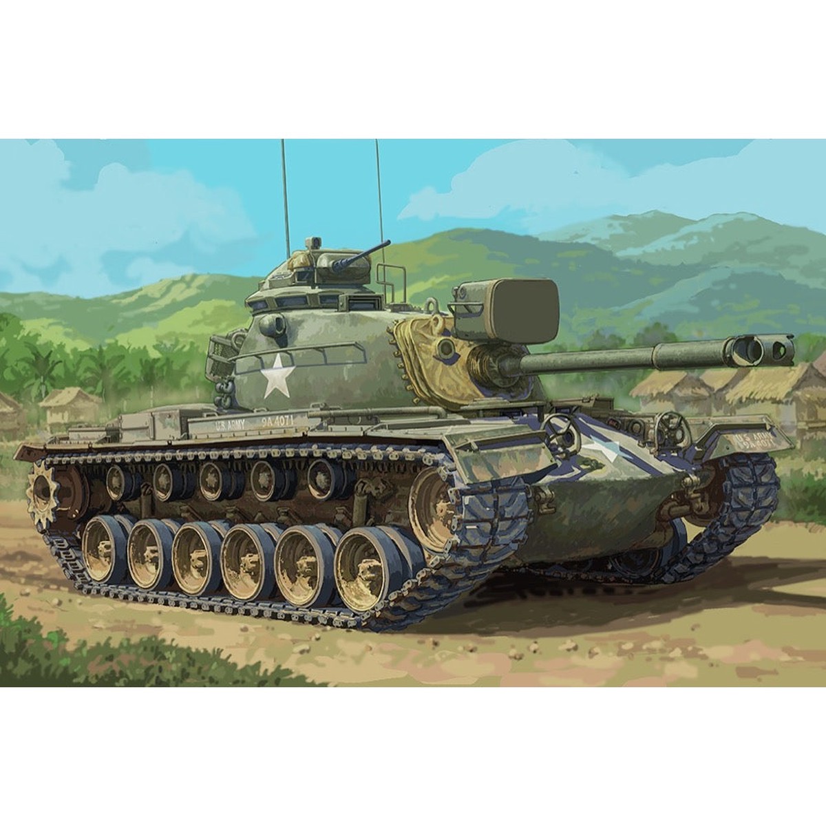 I Love Kit 135 M48A3 Mbt Plastic Model Kit