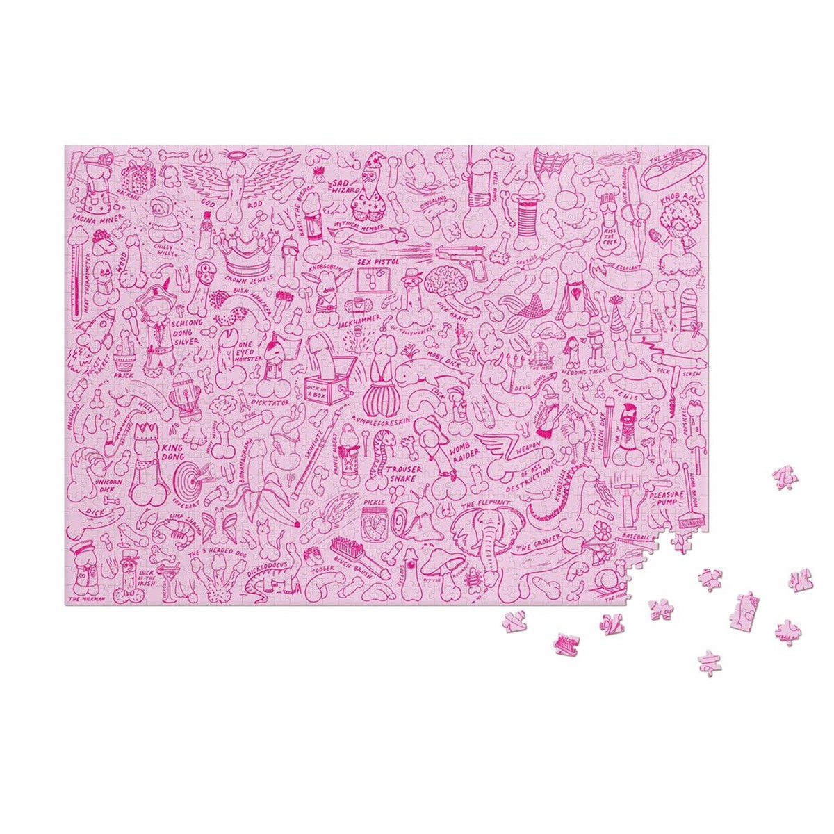 Penis Puzzle Jigsaw