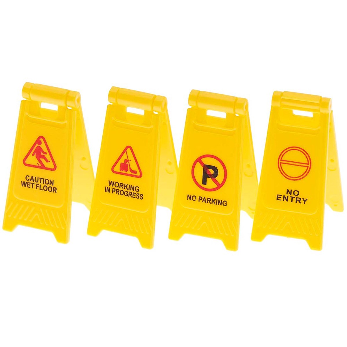 Rico Miniature Warning Signs 4 Pcs