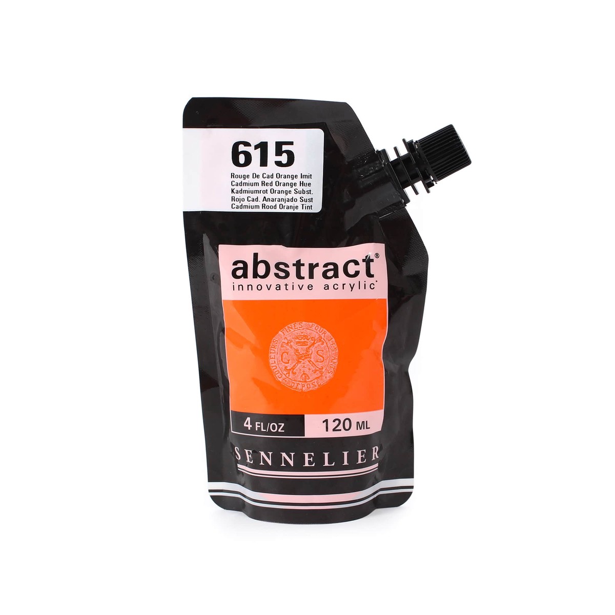Abstract Acrylic High Viscosity – Primary Yellow PrimaryYellow120Ml