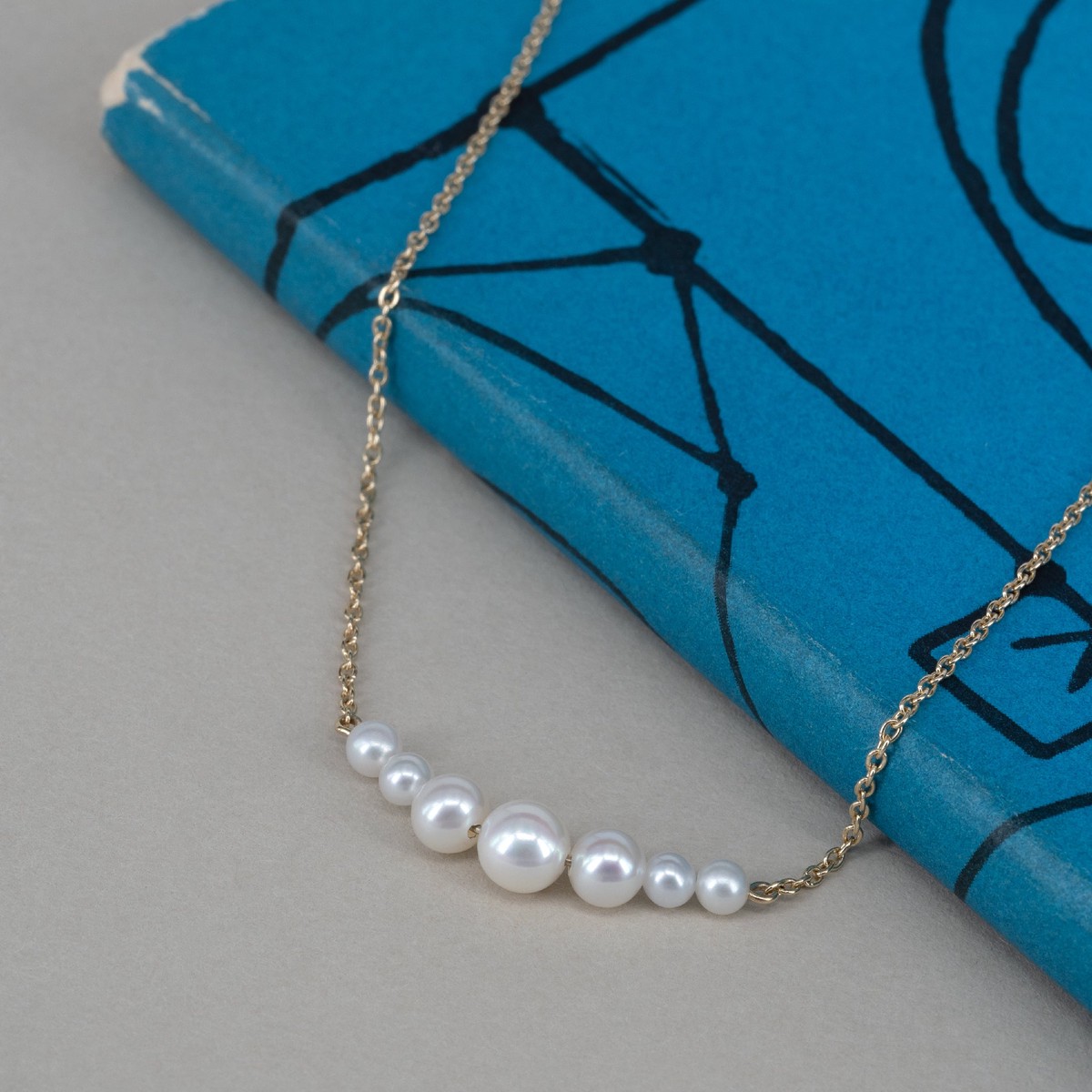 Anna Pearl Necklace – 9K 404245