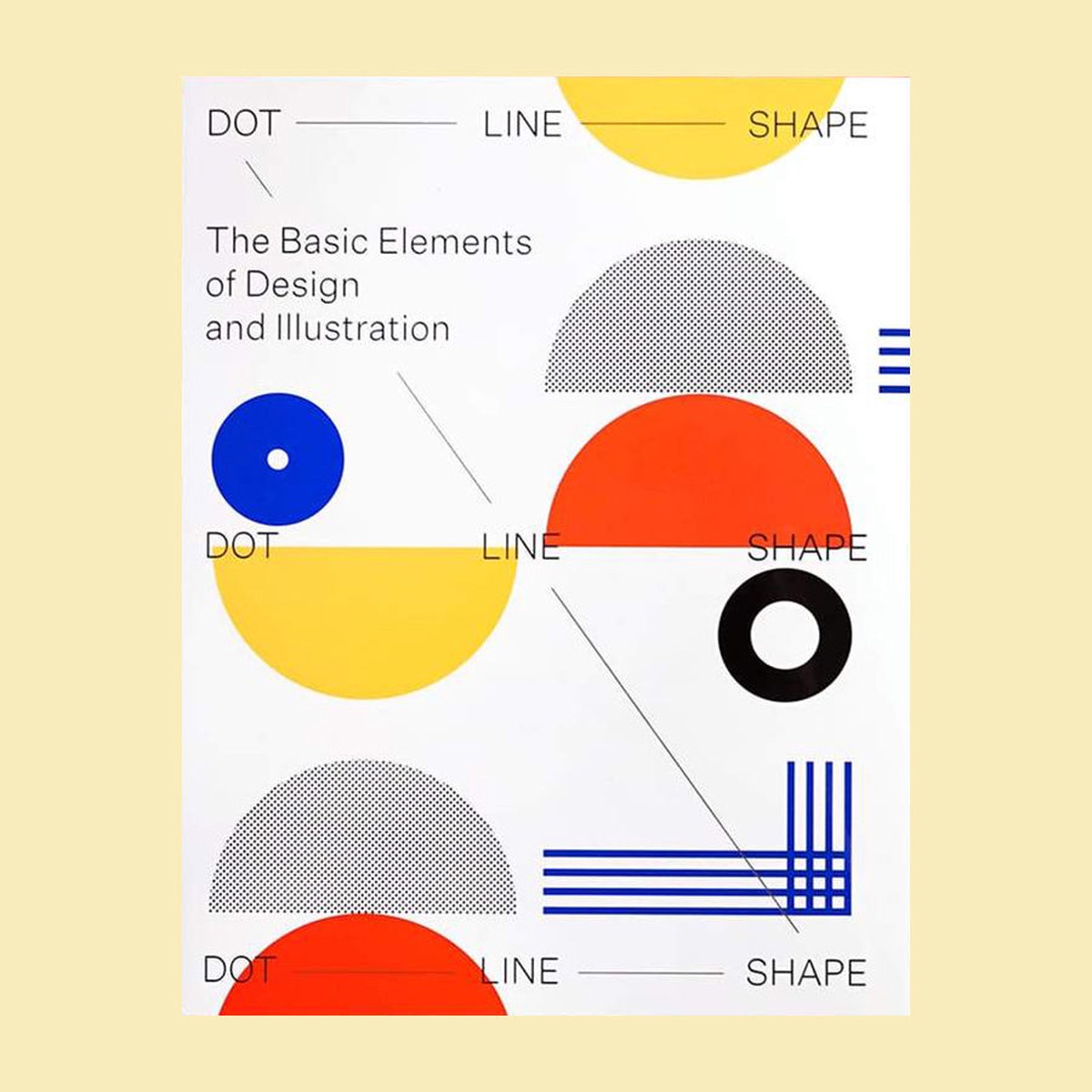 Dot Line Shape Book