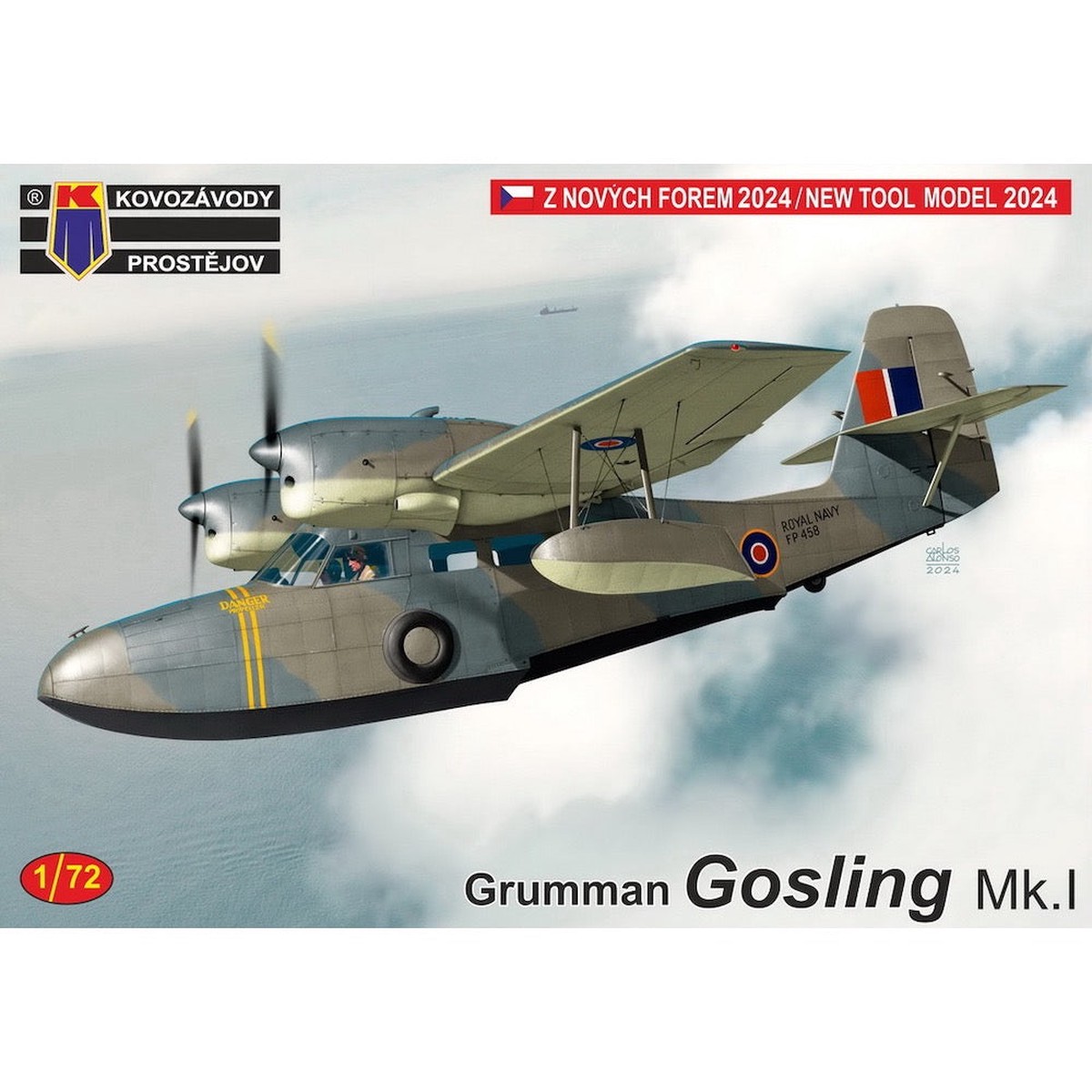 Kp Models 0474 172 Grumman Gosling Mk1 Raf