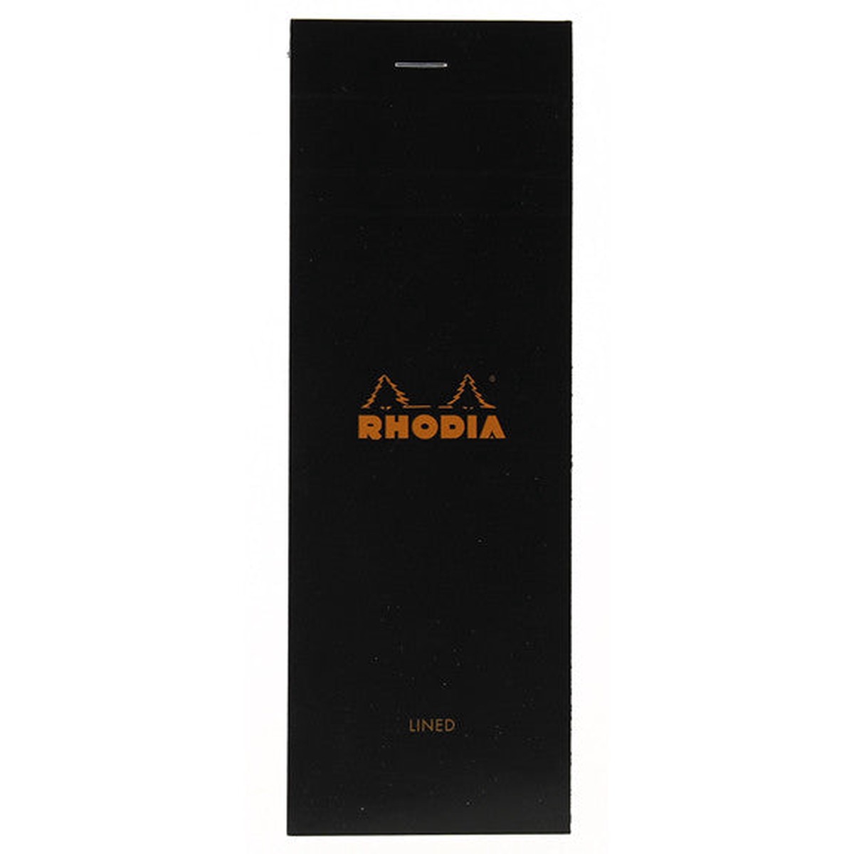 Rhodia Black Head Stapled Pad 74 Cm SqLined 86009C