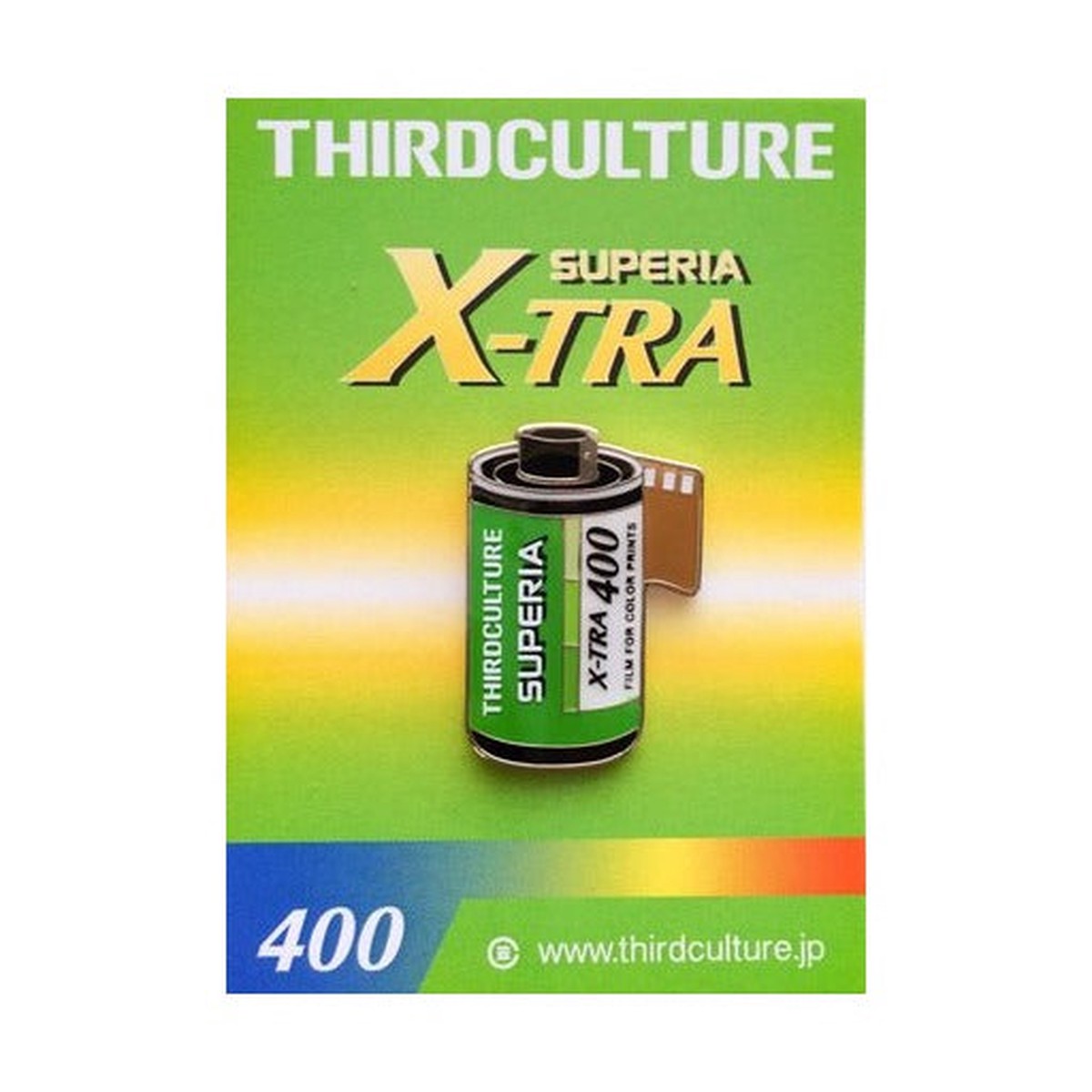 Superia X-Tra 400 35Mm Film Pin Badge