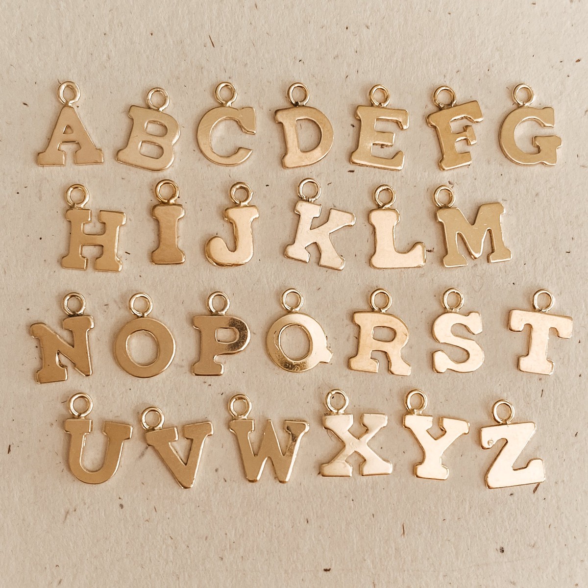 Tiny Love Letter Additional Pendant GoldFill
