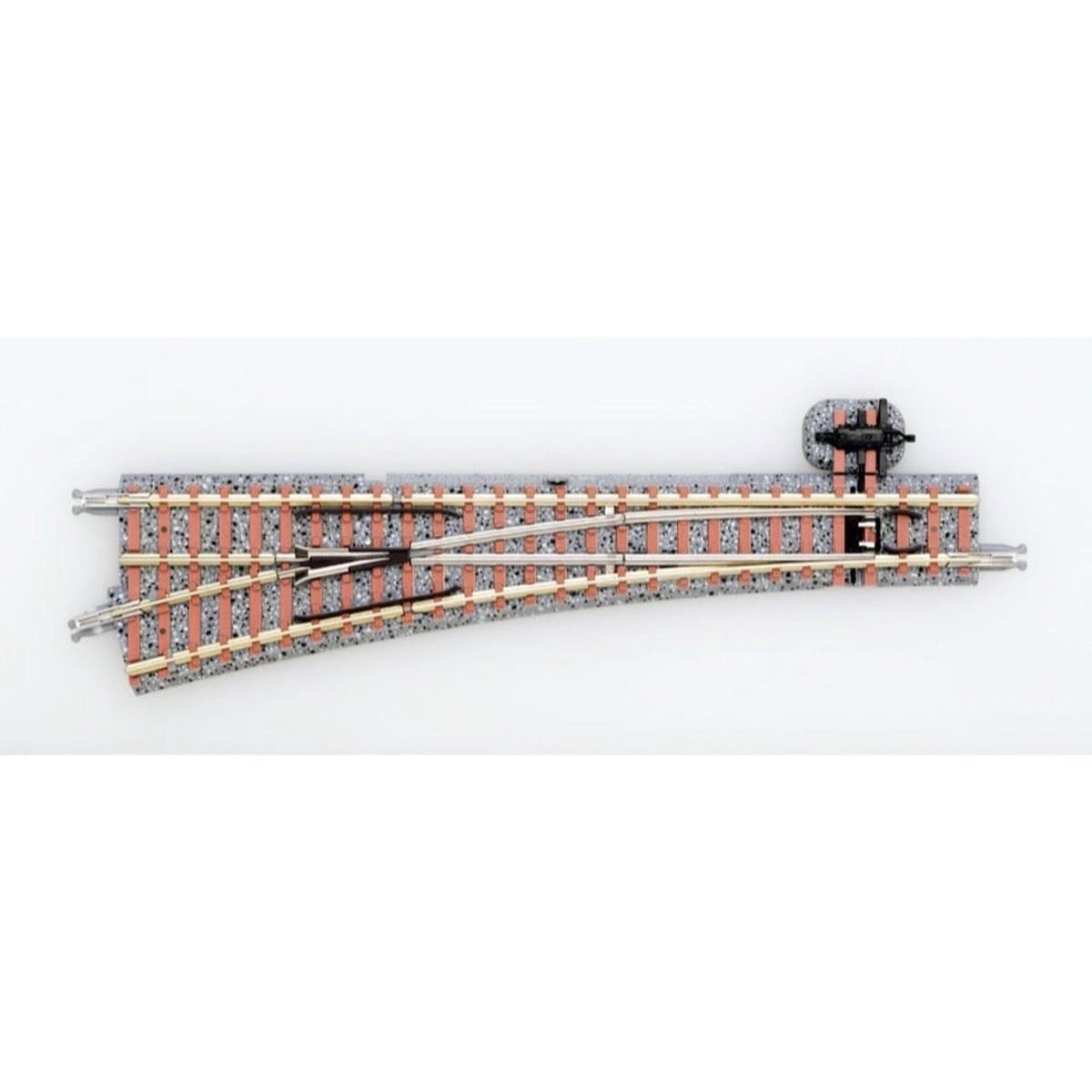 Tomix 1226 N Synthetic Sleeper Manual Turnouts N-Pl541-15-Sy(Y)