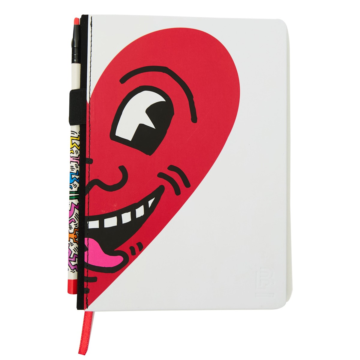 Blackwing Volume 292 Keith Haring Smiling Heart Notebook