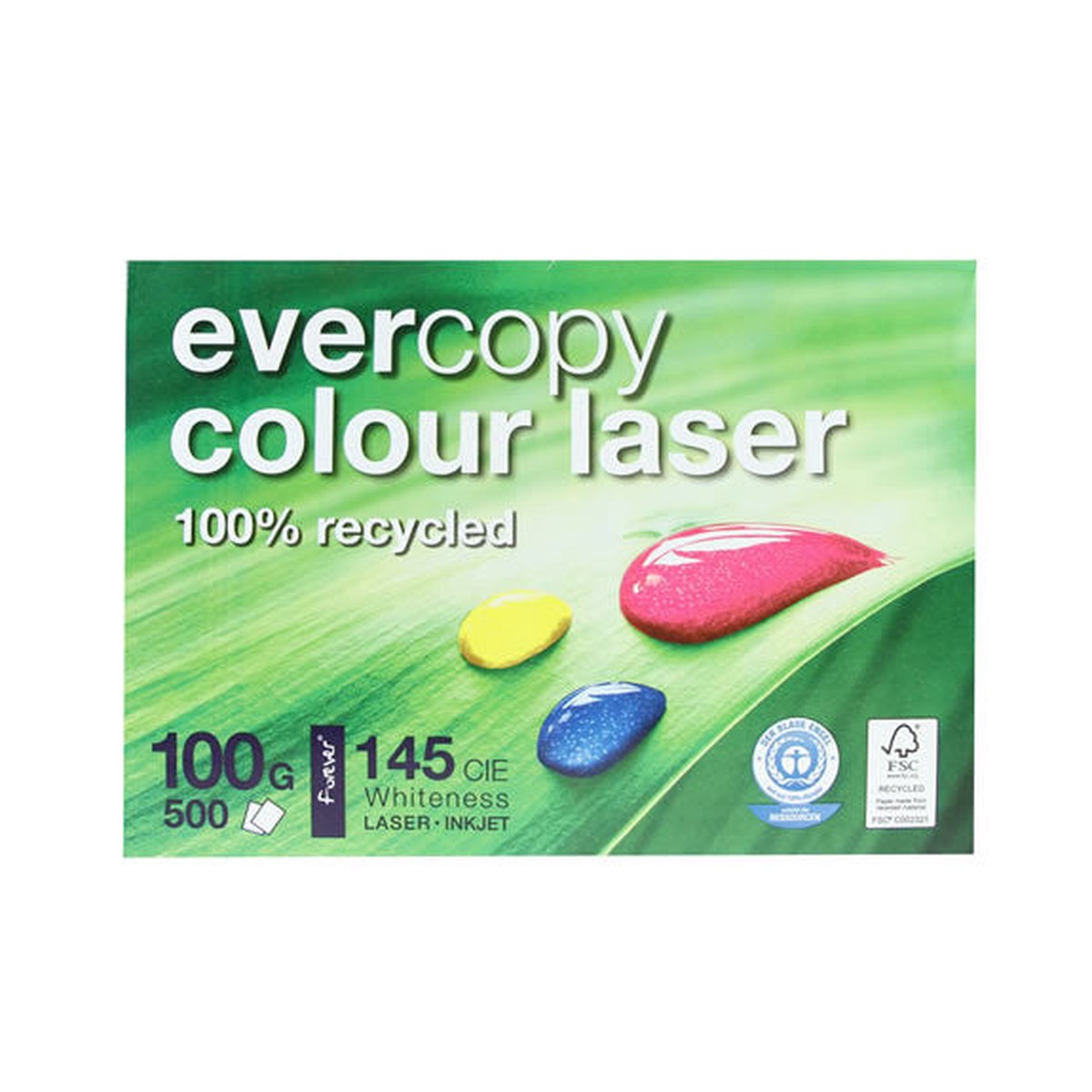 Evercopy Colour Laser 100Gsm A4 500Pk
