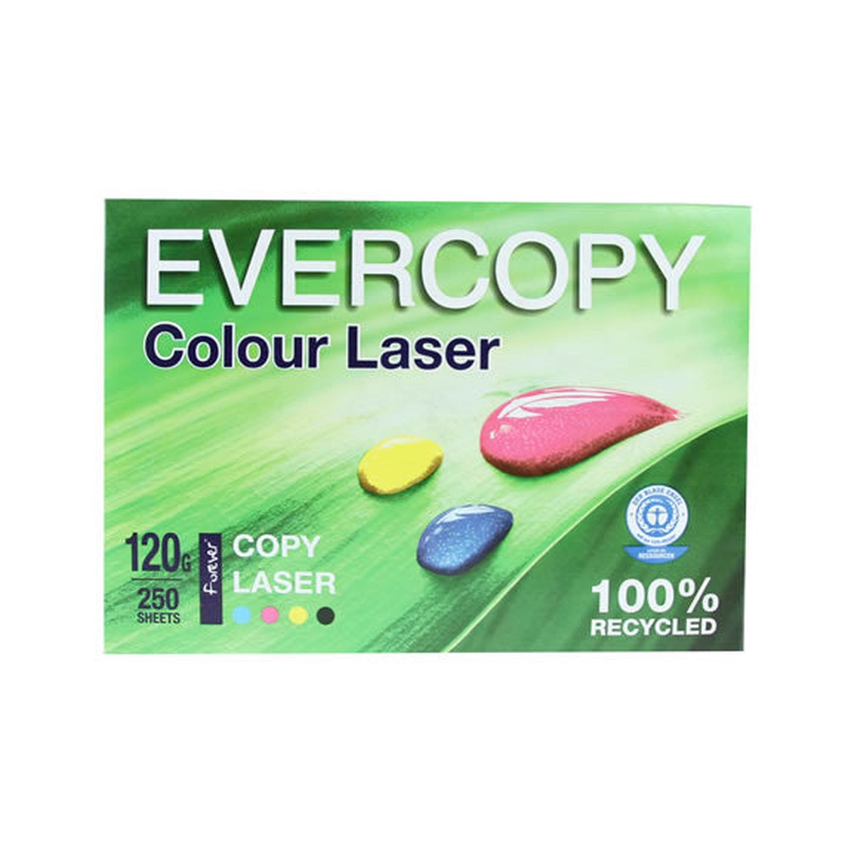 Evercopy Colour Laser 120Gsm A4 250Pk