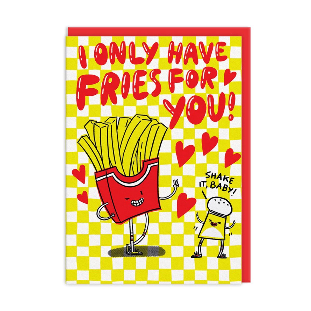 Fries For You ValentineS Day Card