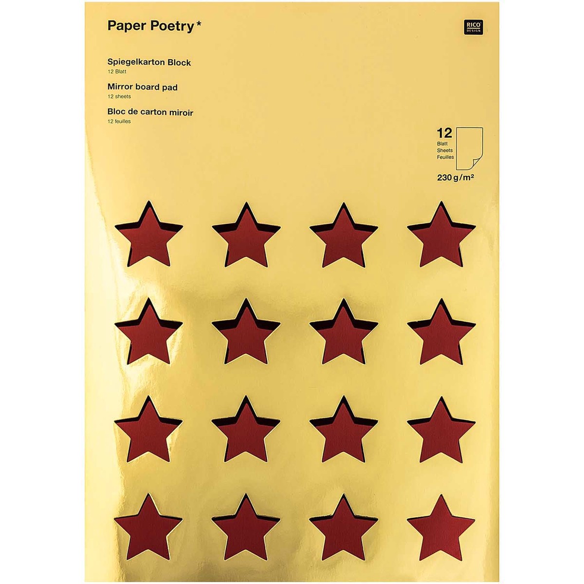 Mirror Board Pad Goldsilver