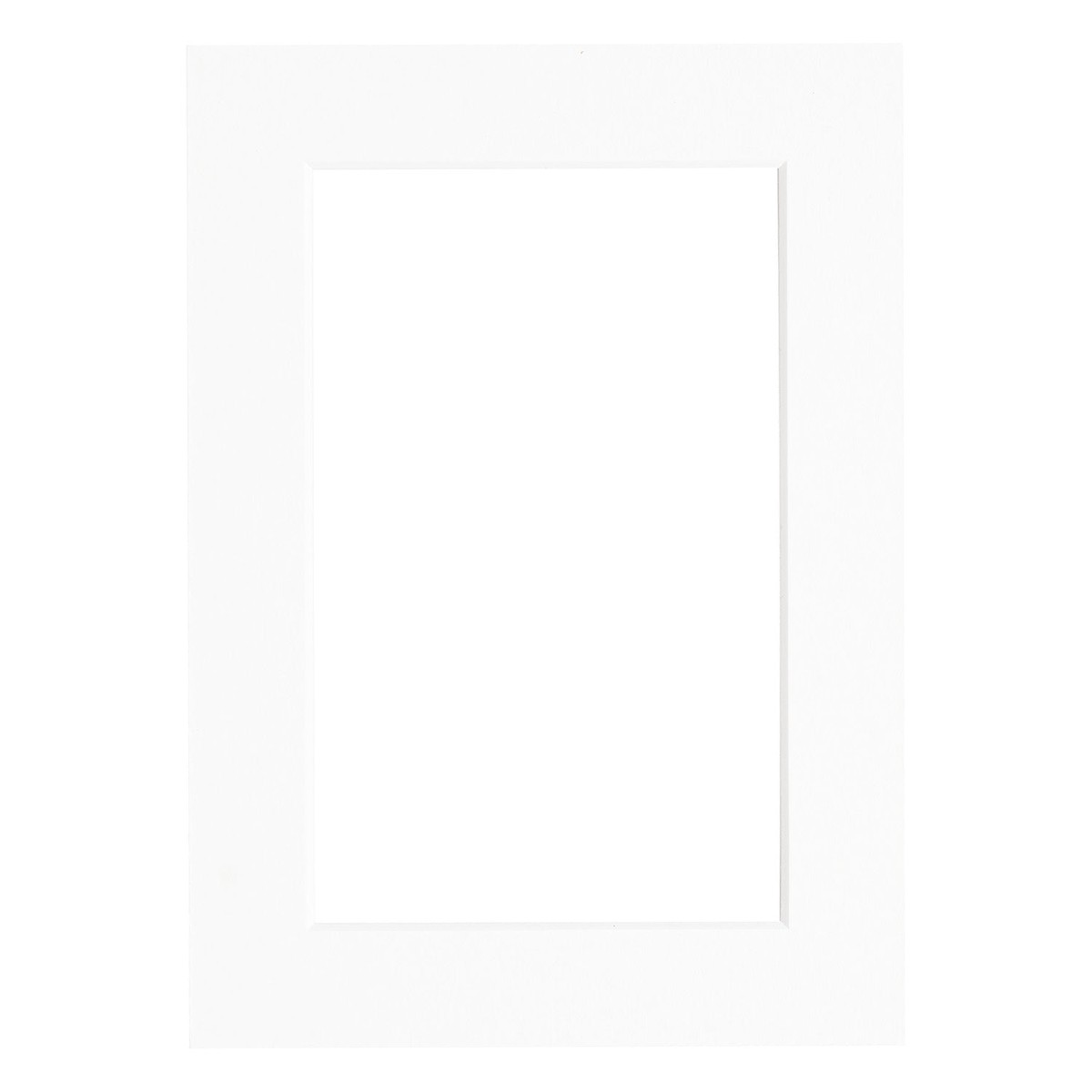 Mount To Fit - 6 X 8 Frame - White ApertureApprox95 Mm
