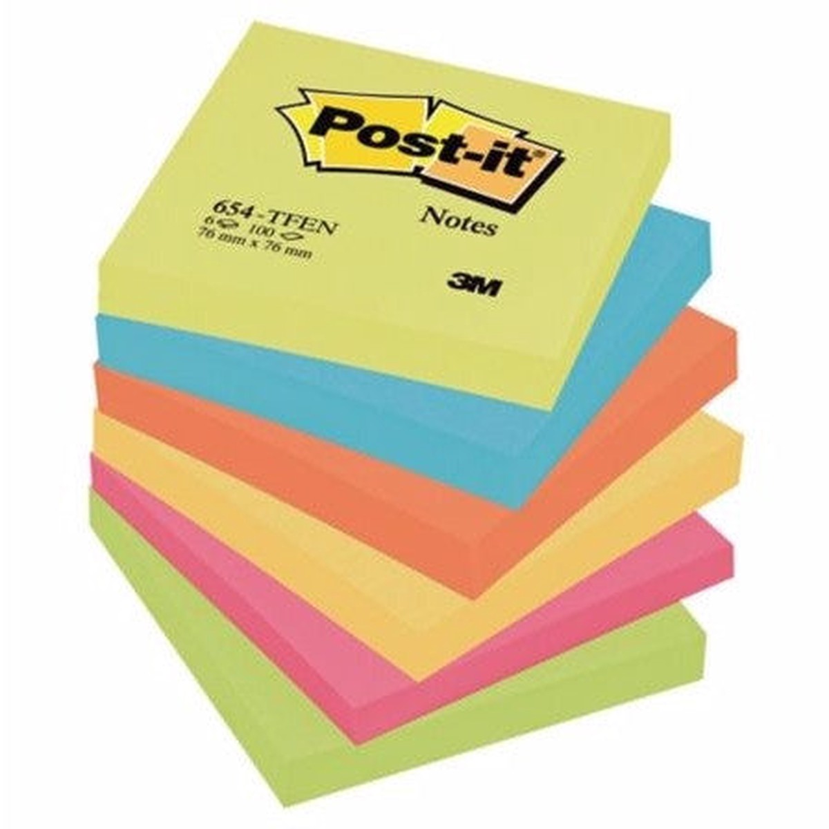 Post-It Notes Energy 76 Mm - Pack 6