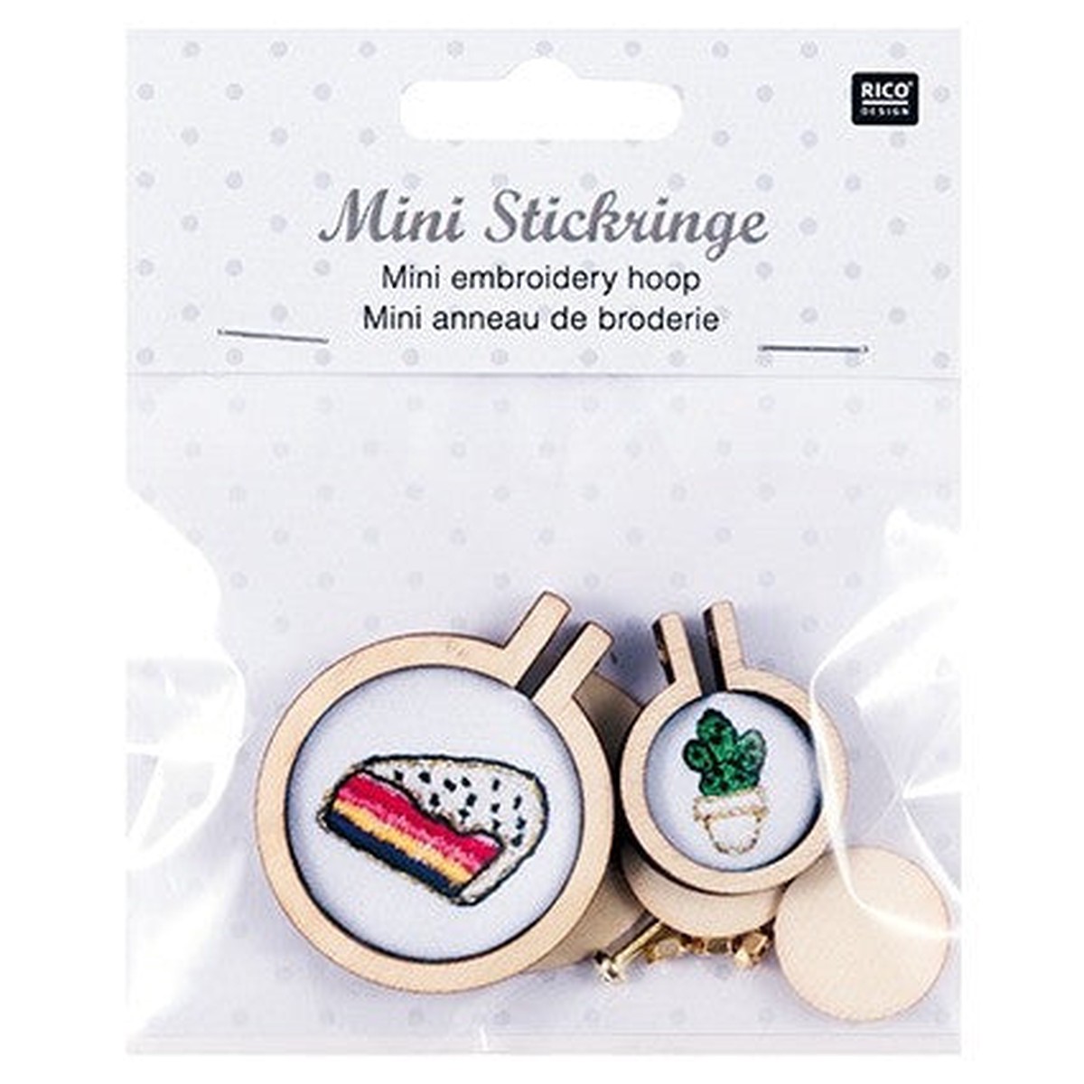 Rico Mini Embroidery Hoop Round SM