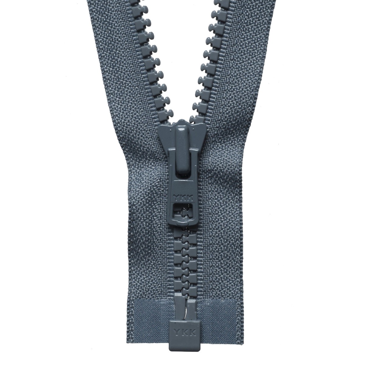 Vislon Heavyweight Open End Zip - 71Cm - Dark Grey