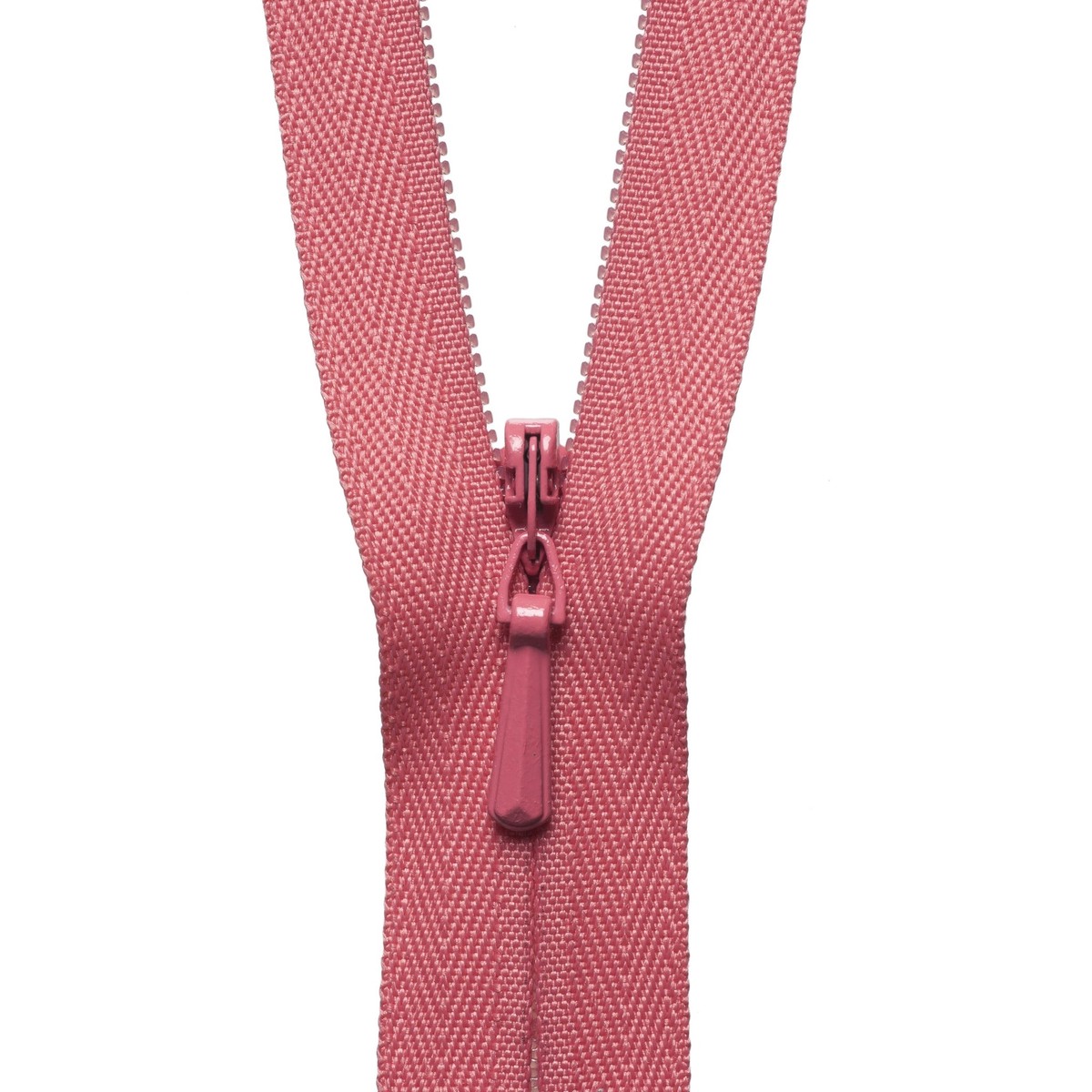 Concealed Zip - 56Cm - Coral Pink
