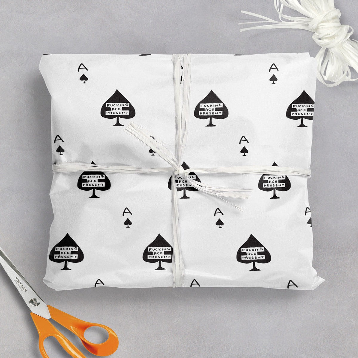 David Shrigley Wrapping Paper Ace