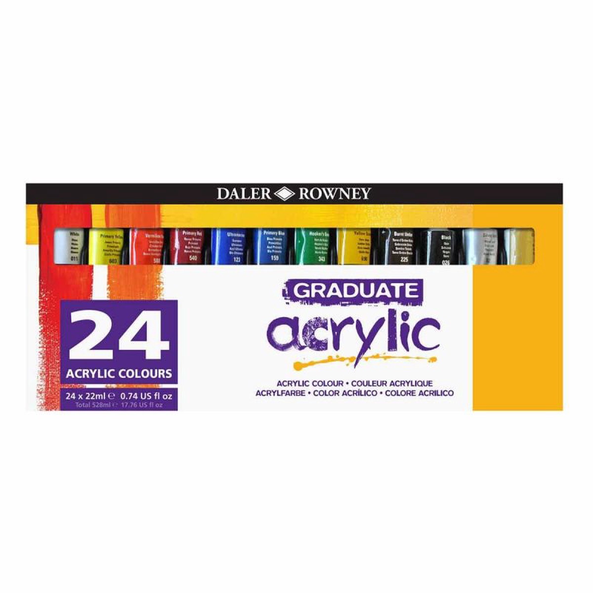 Graduate Acrylic 24 Set