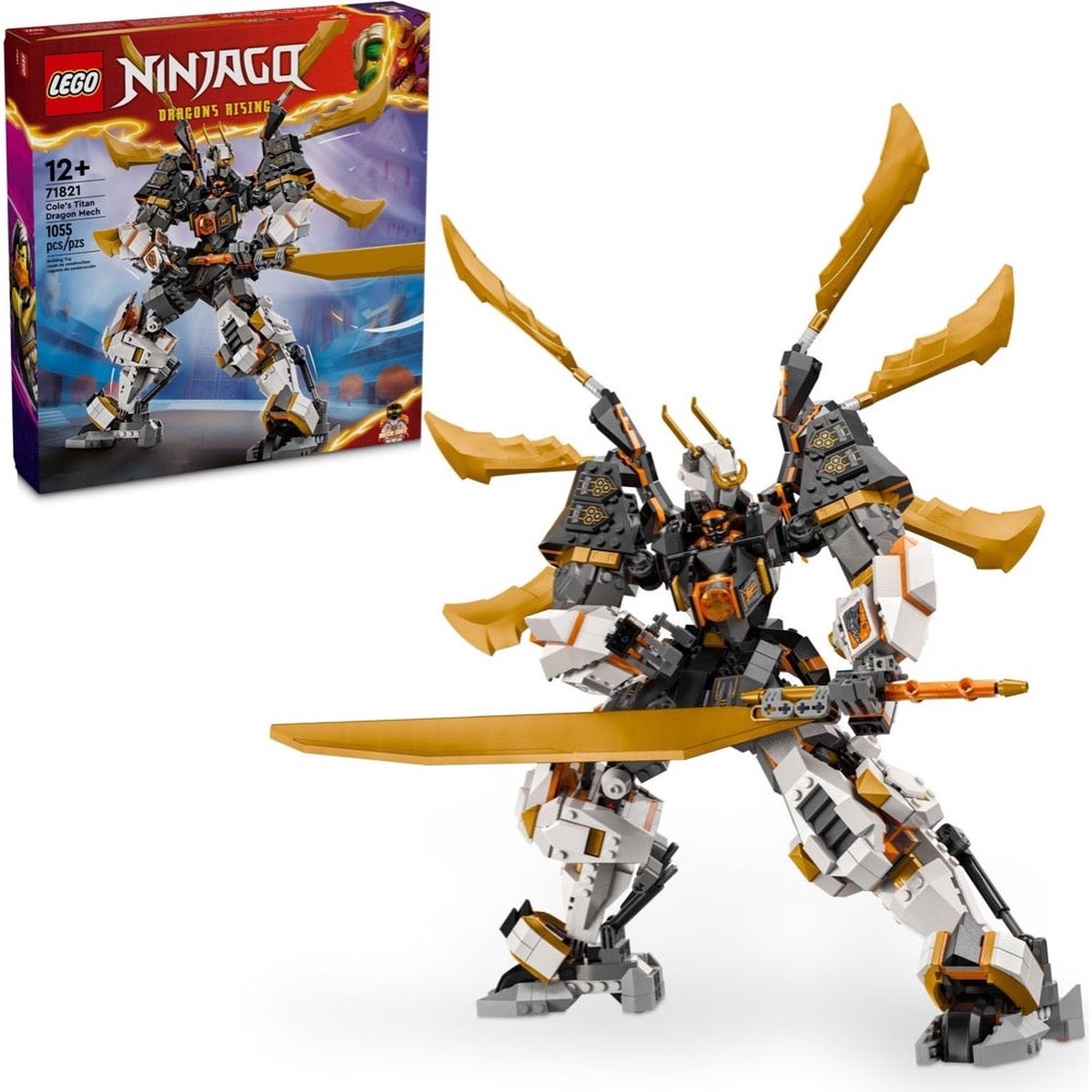 Lego 71821 Ninjago Coles Titan Dragon Mech