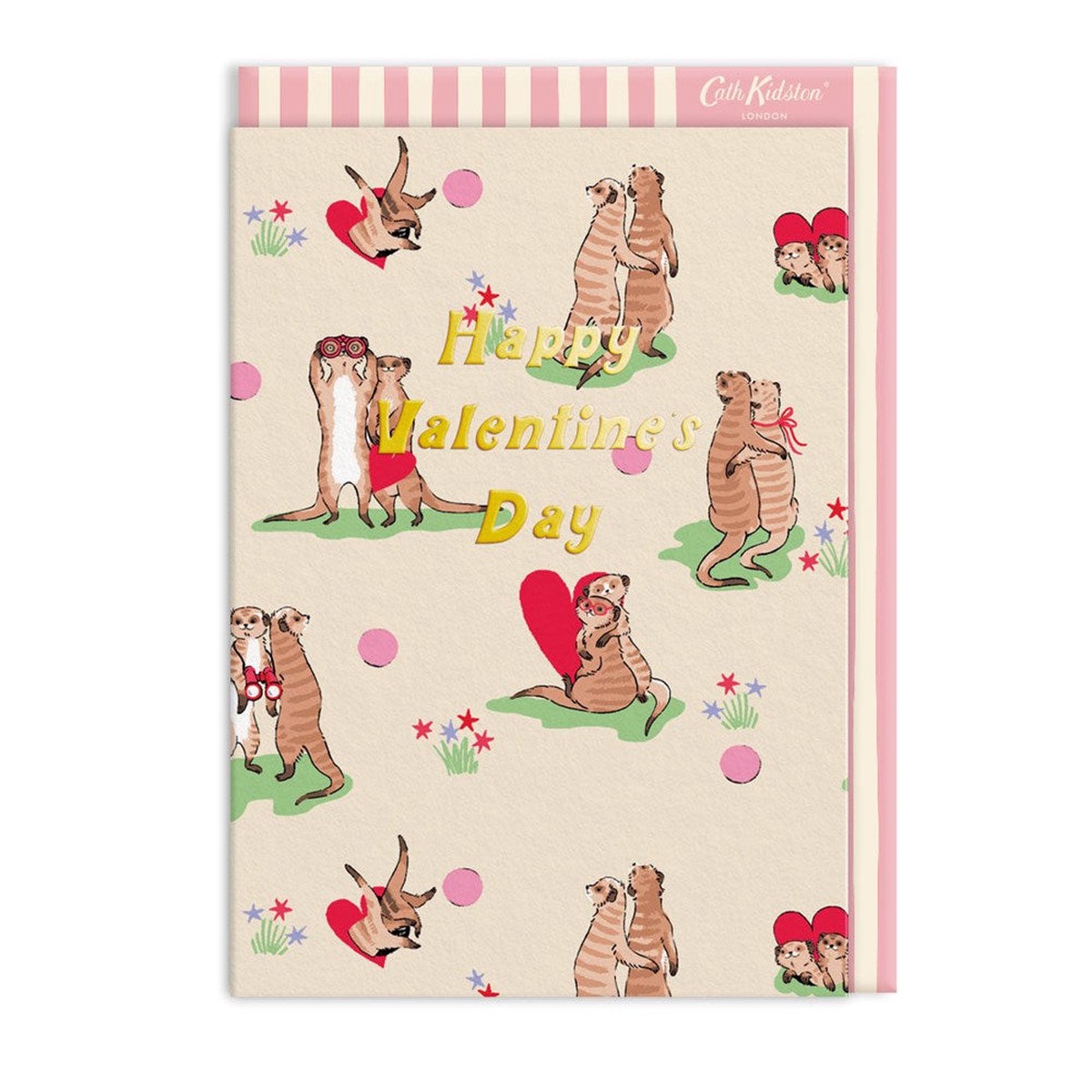 Meerkats ValentineS Day Card
