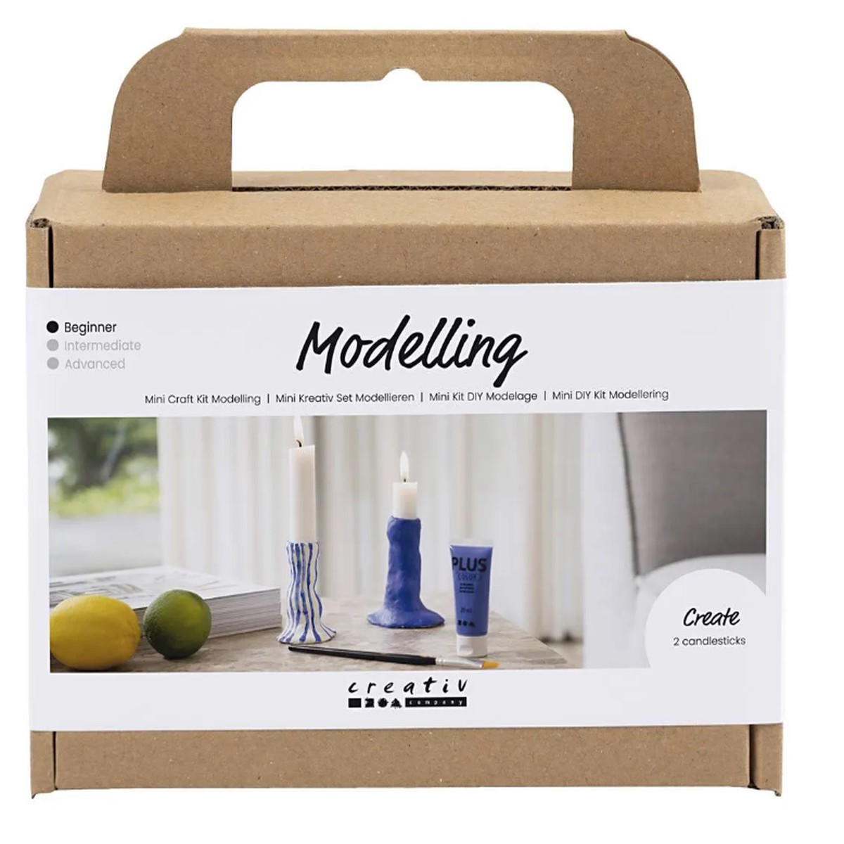 Min Craft Kit Modelling Candle Holder