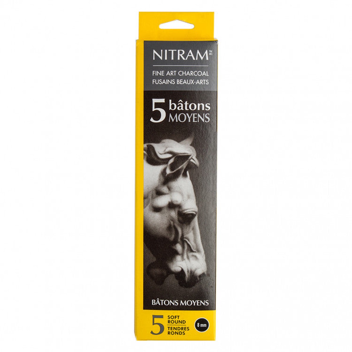 Nitram – Btons Moyens – Extra Soft Round 8Mm X 5