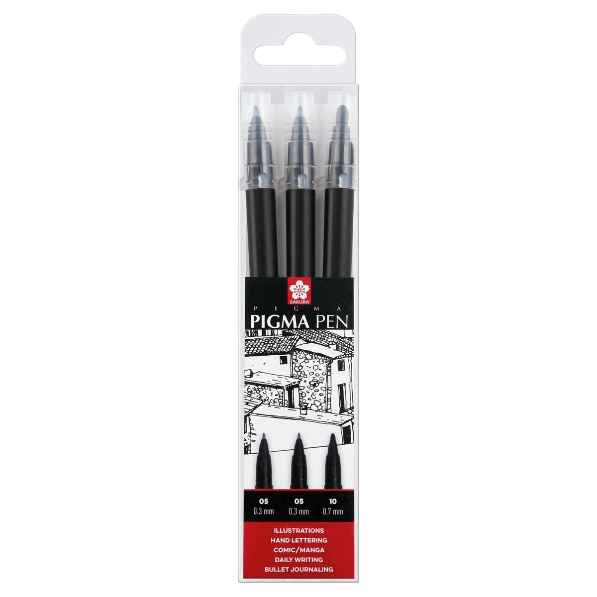 Pigma Pen Illustration 3Pk