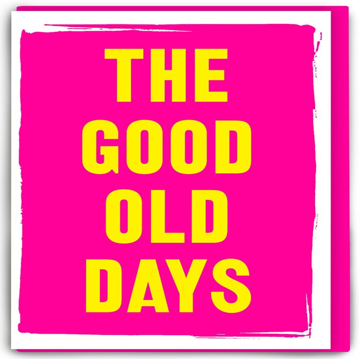 Real Hackney Dave Card The Good Old Days