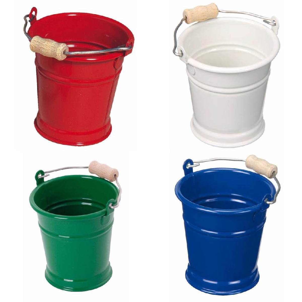 Redecker - Doll Bucket White Blue