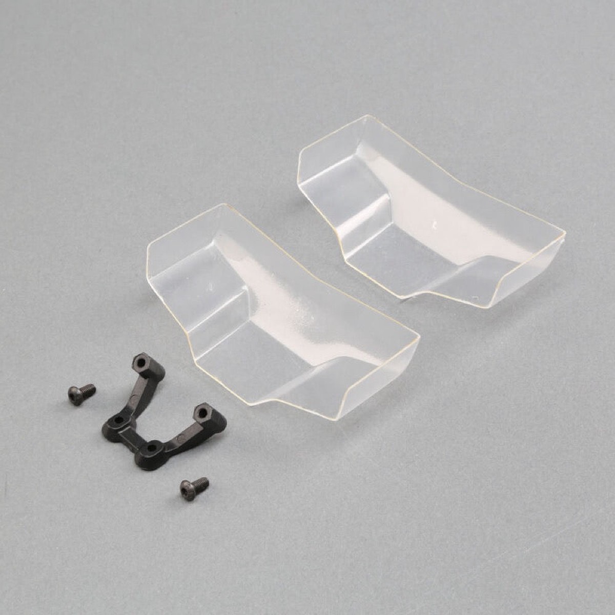 Tlr Tlr330010 Low Front Wing Clear With Mount 2Pcs 22 50 Dc Elite