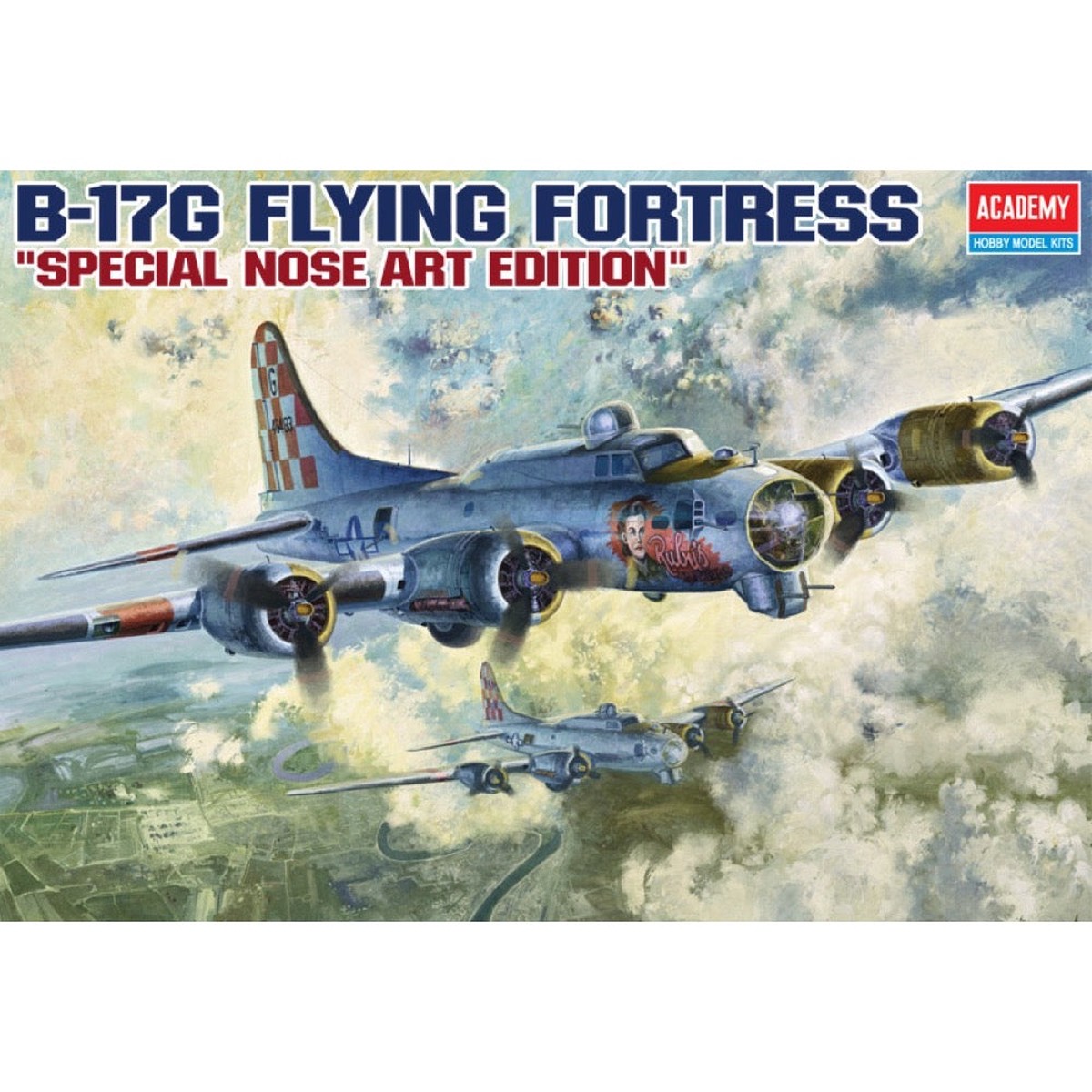 Academy 12414 172 B-17G Nose Art